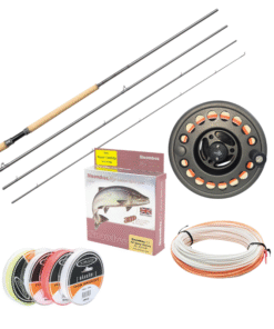 Zestaw wędek dwuręcznych - wędka Shakespeare Oracle Scandi i kołowrotek Snowbee XSD