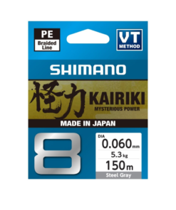 Shimano Kairiki 8 150m - SteelGray