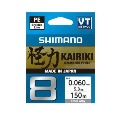 Shimano Kairiki 8 150m - SteelGray